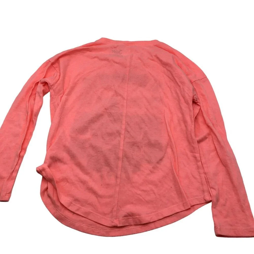 Justice Girls Size 6 Long Sleeve T Shirt‎ New York City NYC Love Pink Graphic